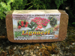 LIGNOCEL - pr�rodn� lisovan� substr�t, 500g - 9litrov