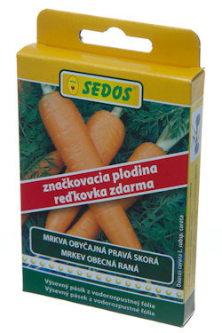 VP5m Mrkva skorá Marion F1 so značkovacou plodinou reď.Stela, 250+30 sem.