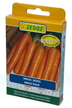 VPS 5m Mrkva skorá Carvora F1, 250sem., neobaľované