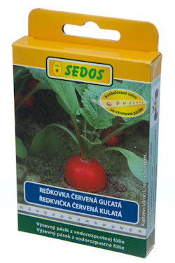 VPS5m Reďkovka červená guľatá Middle East Giant (Obor z Aspernu) 150 semien