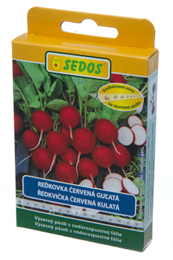 VPS5m Reďkovka červená guľatá Stela/Saxa 2, 150 semien neobaľované